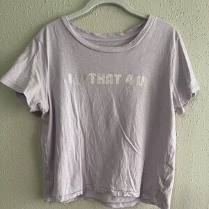 🌸 3 for $27 🌸 Aerie Lavender Graphic Women's Top